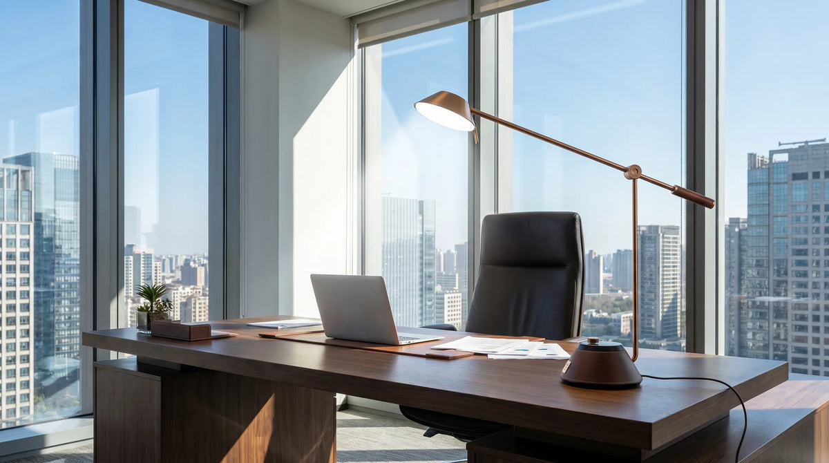 Harlowelife editorial image for Designer lamp or adaptive task light? A better way to compare.
