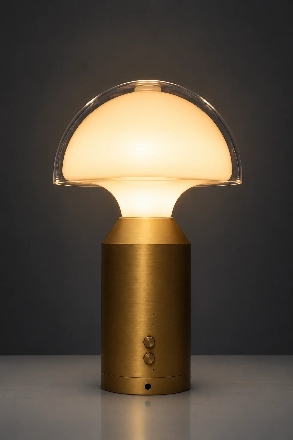 SOLA Halo Plus prototype in a warm light state