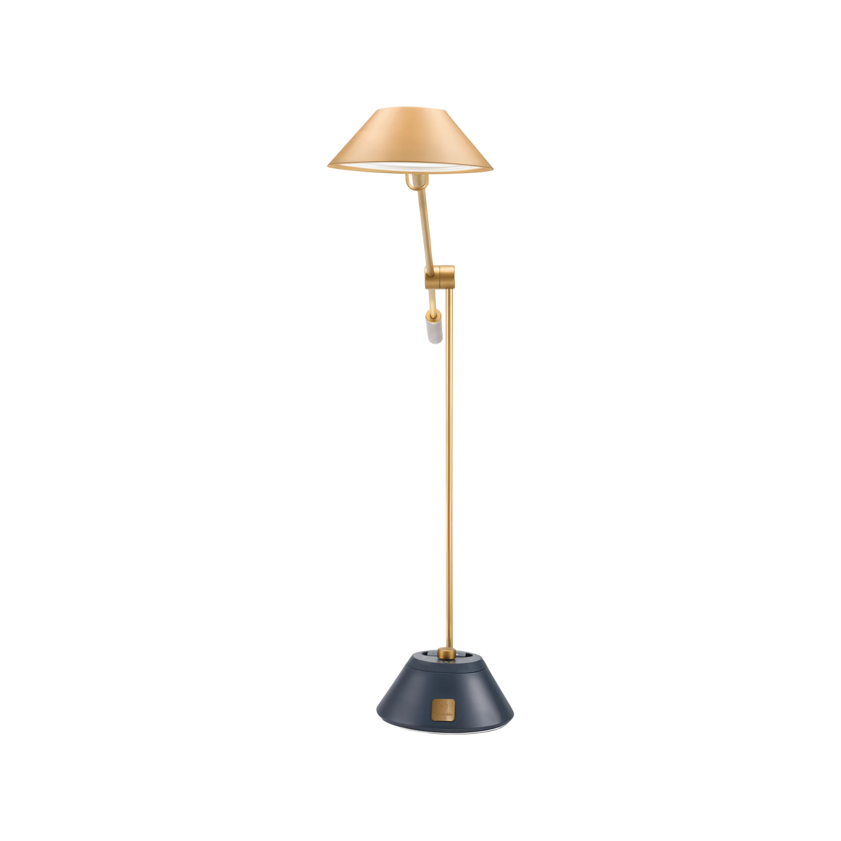 Anchor standing in a vertical configuration with the lamp head raised